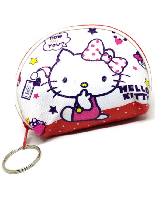 Trendilook Hello Kitty Coin Purse Mini PU Key Chain Small Purse / Pouch - Theme1