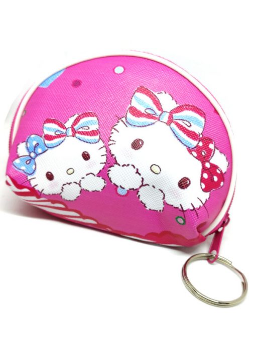 Trendilook Hello Kitty Coin Purse Mini PU Key Chain Small Purse / Pouch - Theme3