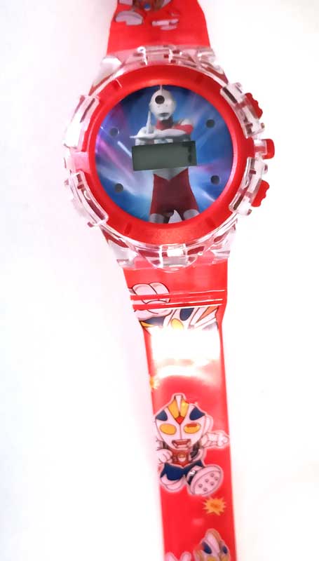 Trendilook Multi-character Silicone Slap Band Digital Watch for Kids